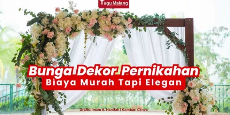 Bunga dekorasi pernikahan