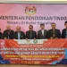 Para delegasi Unisma saat berada di kementerian pendidikan tinggi Malaysia.
