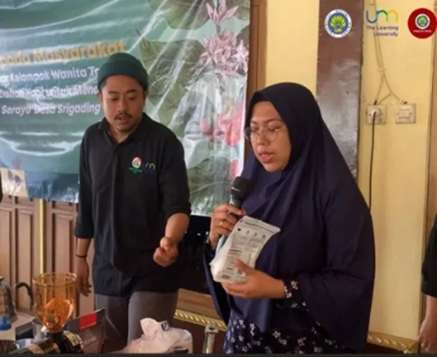Pemaparan Materi Pembuatan Kopi Manual Brew.
