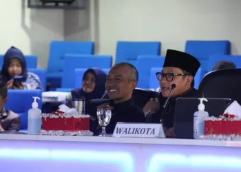Wali Kota Malang Sutiaji presentasi inovasi Jarik Ma’Siti kepada jajaran Tim Panel Independen Kompetisi Inovasi Pelayanan Publik (KIPP) 2023.