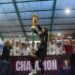 SMK 2 Surabaya juarai Tugu Jatim Futsal Cup 2023.
