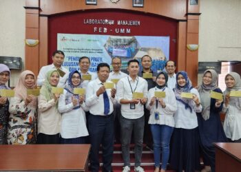 Kolaborasi antara Prodi Perbankan dan Keuangan vokasi UMM dengan PT Pegadaian Kanwil Jatim dan KCP Blimbing Malang.