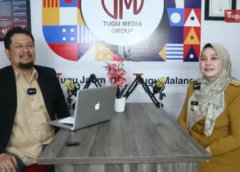 Nina Sudiarty saat menjadi pembicara di podcast Tugu Inspirasi.