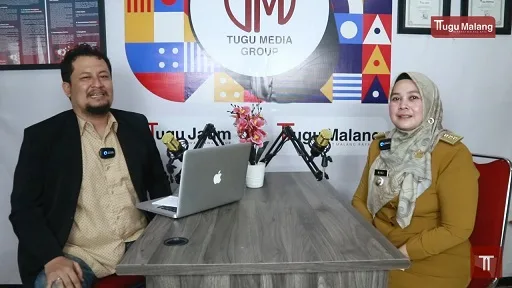 Nina Sudiarty saat menjadi pembicara di podcast Tugu Inspirasi.