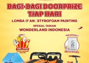 Poster lomba dan doorprize yang akan digelar Malang Smart Arena.