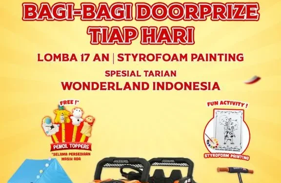 Poster lomba dan doorprize yang akan digelar Malang Smart Arena.