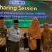 Sharing Session bertema Penguatan Kewirausahaan Sivitas Unisma untuk Mewujudkan Entreprenuerial University dengan narasumber Angelina Sondakh.
