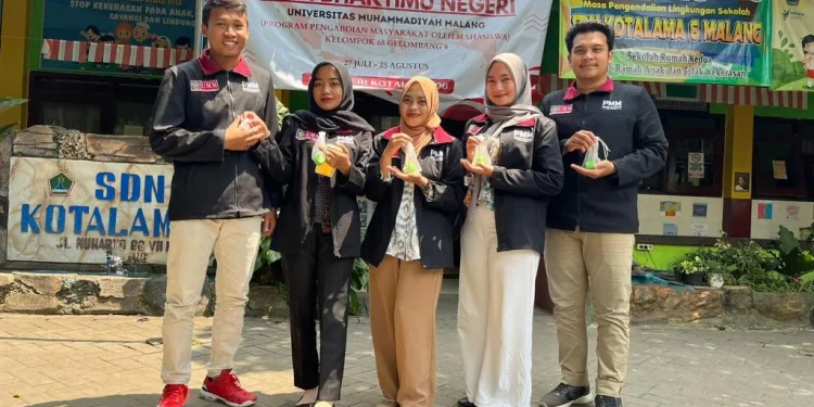Hasil Pengharum Ruangan oleh Mahasiswa PMM Universitas Muhammadiyah Malang