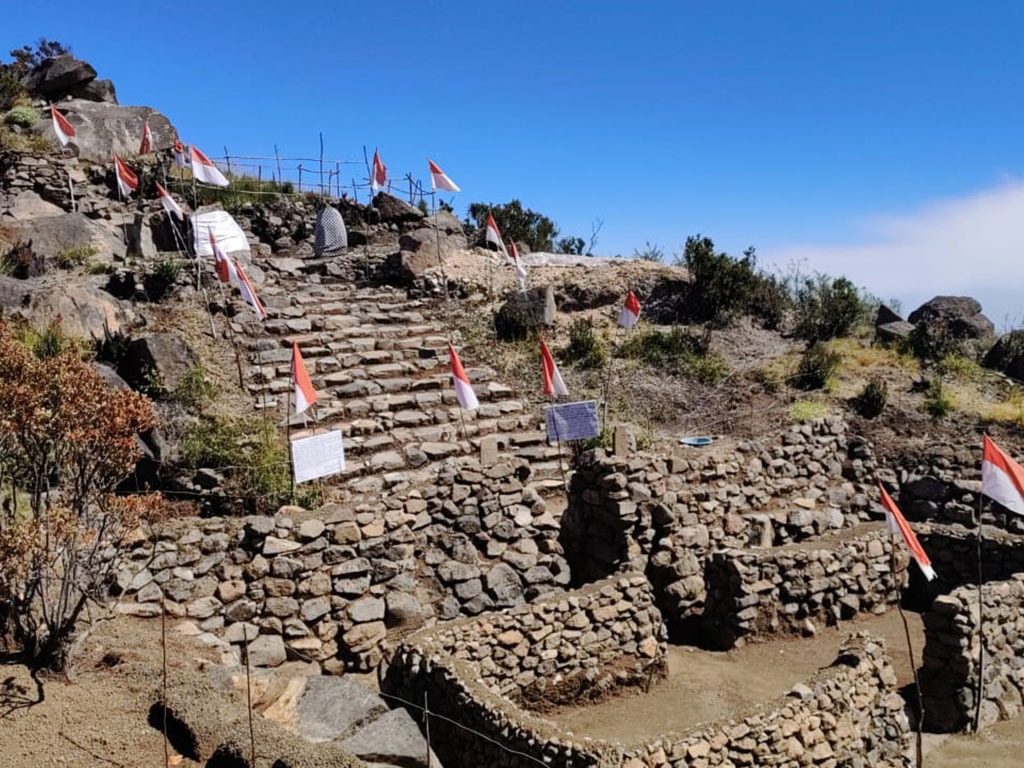 Pos Pasar Dieng, Salah satu titik pendakian Gunung Arjuno.