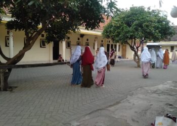 Suasana di salah satu Pondok Pesantren di Malang.