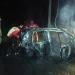 mobil terbakar