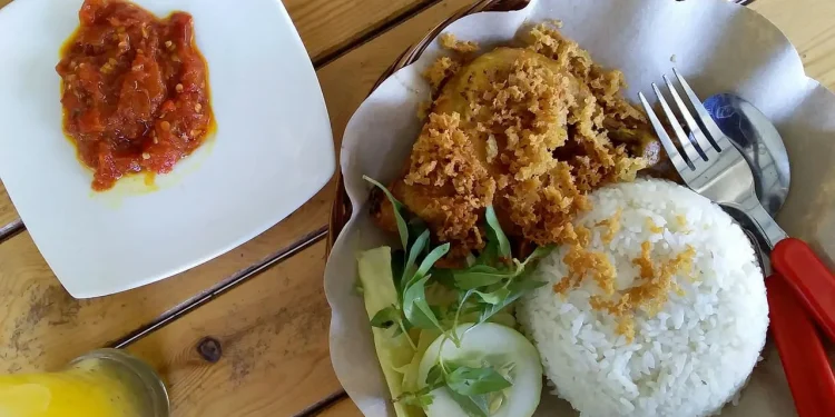 lalapan di Kota Malang