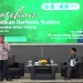 Dedy Miing Gumelar (kiri) saat memaparkan materi.