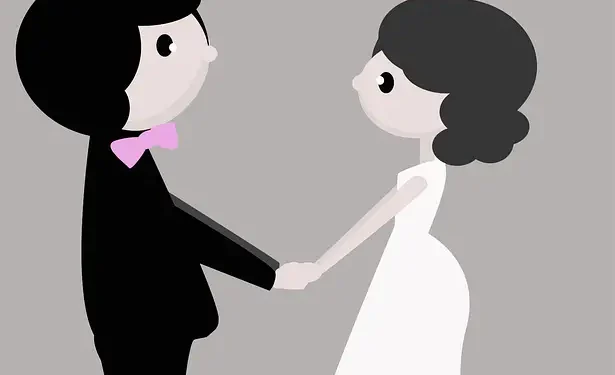 Ilustrasi pernikahan dini.