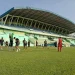 Arema FC saat menggunakan Stadion Gajayana Malang untuk sesi latihan.
