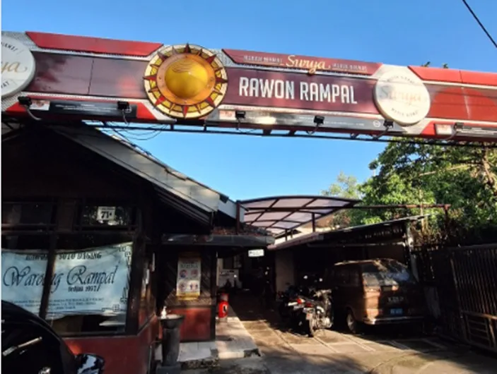 Rawon Rampal yang melegenda sejak 1957/