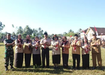 Foto bersama Ketua Kwaran Tirtoyudo.