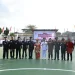 Wali Kota Malang bersama jajaran saat upacara di Lapas Kelas I Malang.