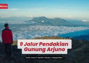 Daftar jalur pendakian Gunung Arjuno, pelajari rutenya sebelum berangkat.