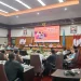 Pemaparan dan diskusi hasil Survei Opini Publik Jatim 2023 dalam kegiatan Bincang Politik Nasional di kampus UMM.