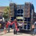 Ilustrasi karnaval menggunakan sound system menggunakan truk. Kini, karnaval dengan jenis ini dilarang di Kota Batu.