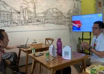 Suasana Nutrihub di Jalan Ijen nomor 91B, Kota Malang.