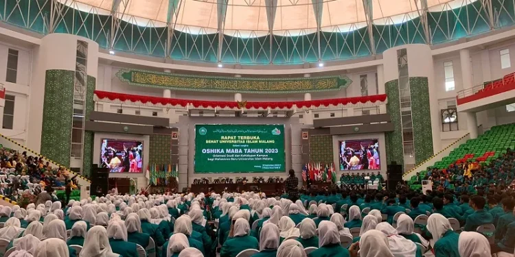 Suasana pembukaan rangkaian Oshika Maba 2023.
