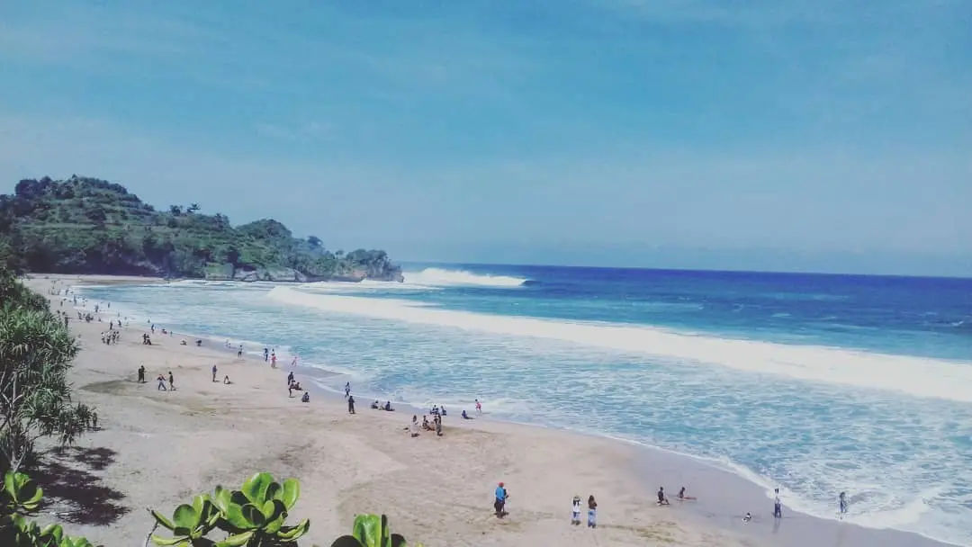 Potret Pantai Ngantep. 