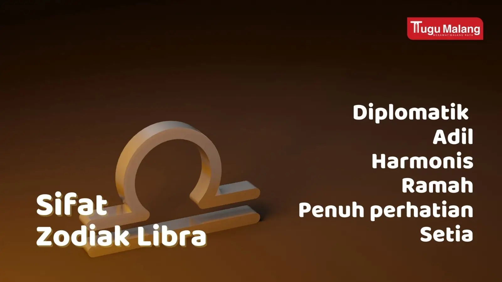 Karakter dan sifat zodiak libra.
