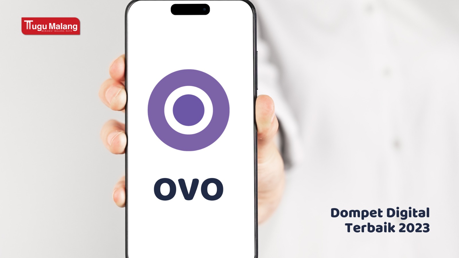 Ovo, platform dompet digital yang juga populer digunakan. 