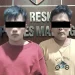 Dua tersangka curanmor yang berhasil dibekuk polisi.