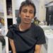 Salah satu tersangka curanmor, Sueb Effendi (29) usai diamankan di Polres Malang