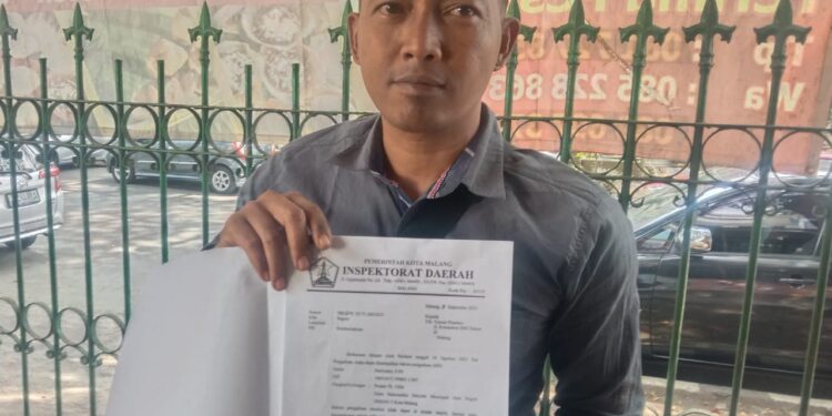 Yanuar Prasetyo, korban perselingkuhan yang melibatkan oknum guru SMA Negeri di Kota Malang.