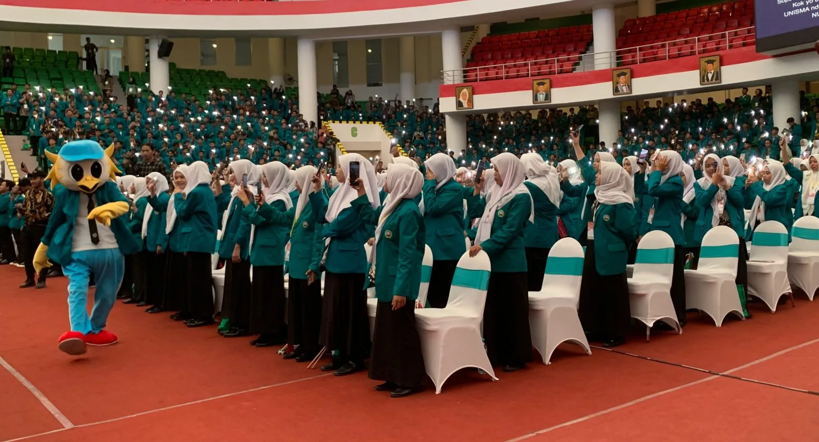 Suasana pembukaan rangkaian Oshika Maba 2023.