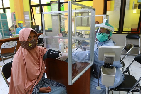 Ilustrasi pelayanan kesehatan di Kota Malang.