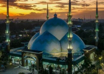 Ilustrasi masjid di Kabupaten Malang.