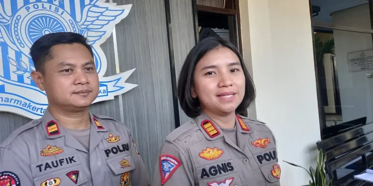 Kasatlantas Polres Malang, AKP Agnis Juwita