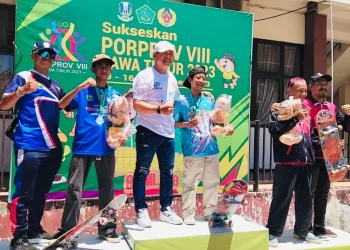 Atlet skateboard Kabupaten Malang berhasil raih medali emas.