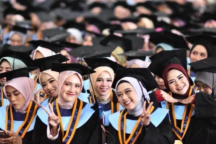 Wisudawan UIN Malang.
