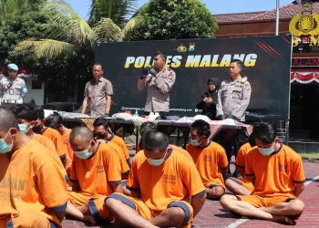 Polres Malang Amankan 39 Tersangka Kasus Narkotika, Mulai Produsen hingga Pemakai