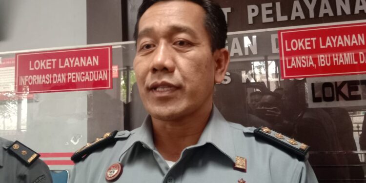 Kepala Bidang Keamanan dan Ketertiban Lapas Kelas I Malang, Supriyanto (M Sholeh)