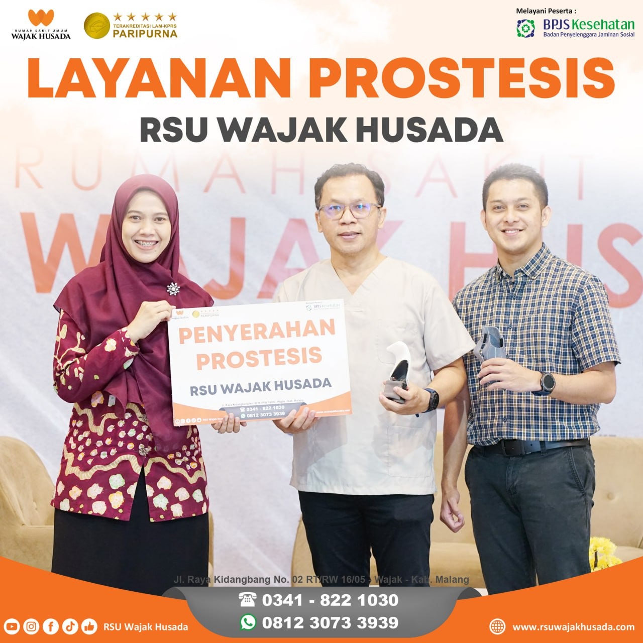 Salah satu program kesehatan Puguh Wiji Pamungkas bersama RSU Wajak Husada.
