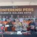 Polresta Malang Kota mengungkap modus sindikat pencurian motor.