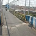 Kondisi retakan yang ada di Jembatan Pelor Kota Malang.