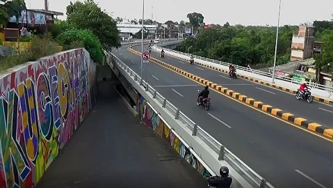 Jembatan Kedungkandang, Kota Malang.