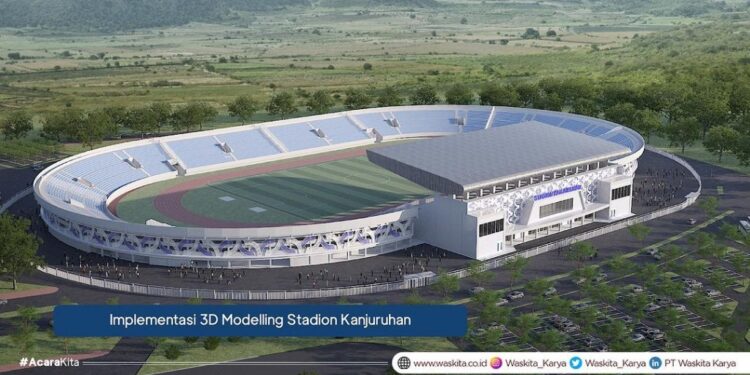 Desain baru Stadion Kanjuruhan.