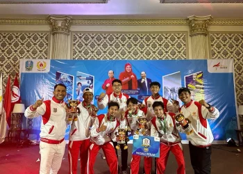 Tim PUBG Kabupaten Malang berhasil merebut medali perak di cabor e-sport Porprov Jatim VIII 2023