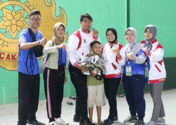 Atlet menembak Kabupaten Malang berhasil menyumbang satu emas dan satu perunggu.