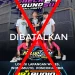 Poster pembatalan acara cek sound di Poncokusumo.