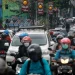 Ilustrasi kepadatan arus lalu lintas di Kota Malang.